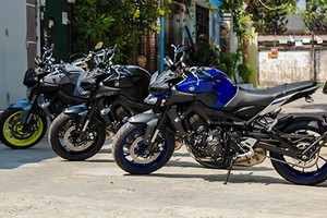 Cận cảnh Yamaha MT-09 mới giá 340 triệu tại Việt Nam